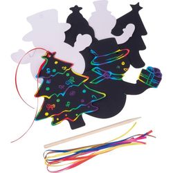 Karcolható papír dísz szett akasztóval