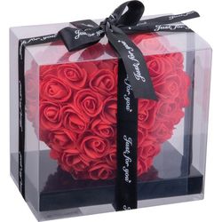 Mű rózsa szív formában