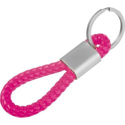 Fém kulcstartó zsinórral