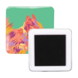 MagBadge Square kitűzős hűtőmágnes