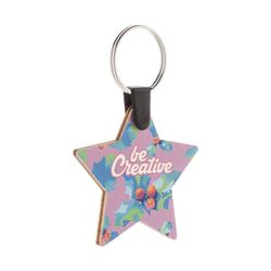 Fjerny Creative egyedi karácsonyi kulcstartó, csillag