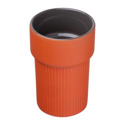 Málta gumírozott kerámia bögre, 300 ml