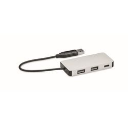 HUB-C 3 portos USB hub, 20 cm kábel MO2142-14