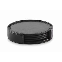 POSA SET 4 db-os PU poháralátét készlet