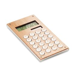 CALCUBAM 8 jegyű bambusz számológép