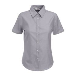 LADY FIT SHORT SLEEVE OXFORD SHIRT