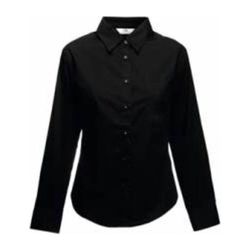 LADY FIT LONG SLEEVE POPLIN SHIRT