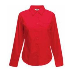 LADY FIT LONG SLEEVE POPLIN SHIRT