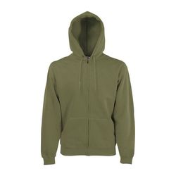 HOODED SWEAT JACKET