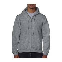 HEAVY BLEND ADULT FULL ZIP HOODED SWEATSHIRT