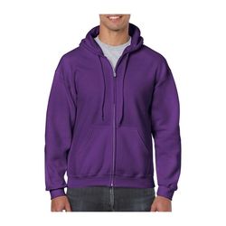 HEAVY BLEND ADULT FULL ZIP HOODED SWEATSHIRT