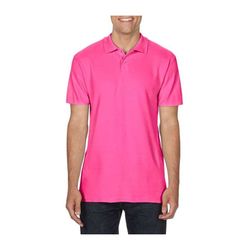 SOFTSTYLE ADULT DOUBLE PIQUÉ POLO