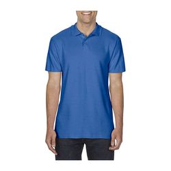 SOFTSTYLE ADULT DOUBLE PIQUÉ POLO