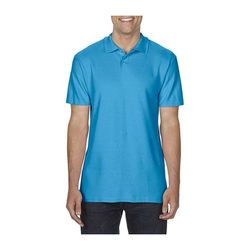 SOFTSTYLE ADULT DOUBLE PIQUÉ POLO