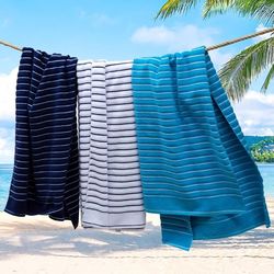 BEACH STRIPED TOWEL