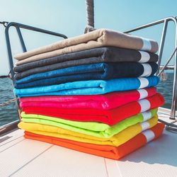 OLIMA VELOUR BEACH TOWEL